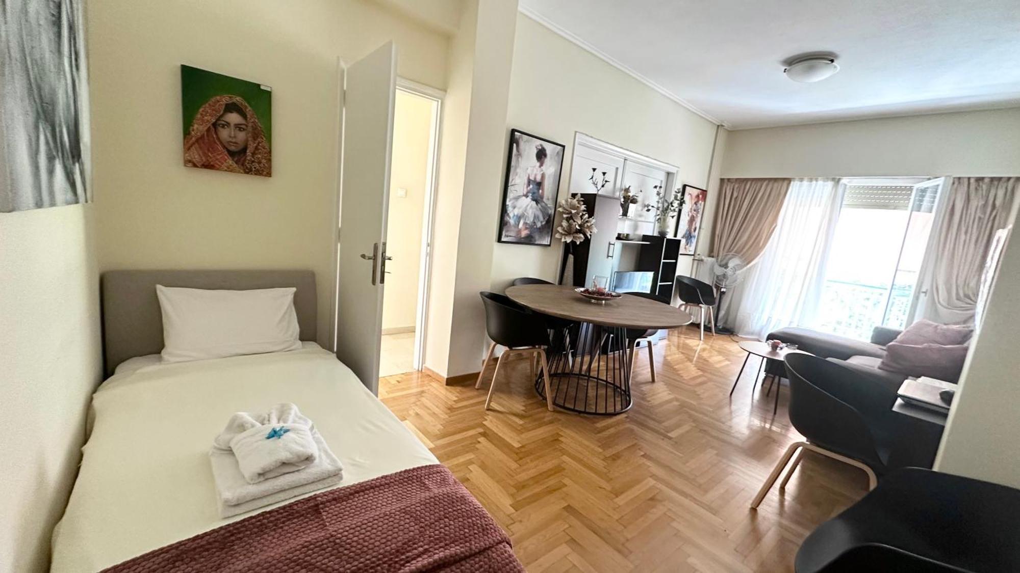Harokopio Apartment In Athens Atenas Exterior foto